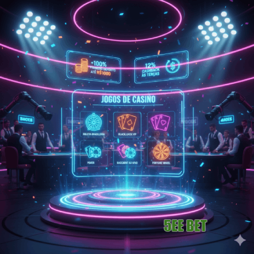 5EE BET — Bônus altos, diversão sem limites!